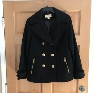 Michael Kors black peacoat